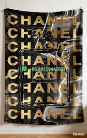 Chanel Throw Blankets